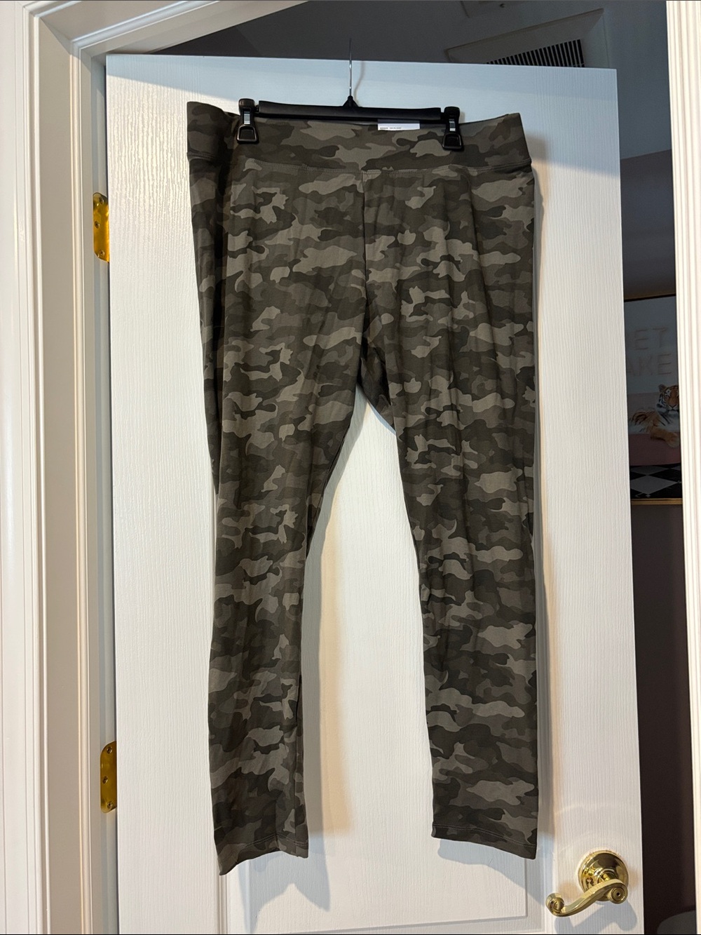 Camo Print Stretch Leggings